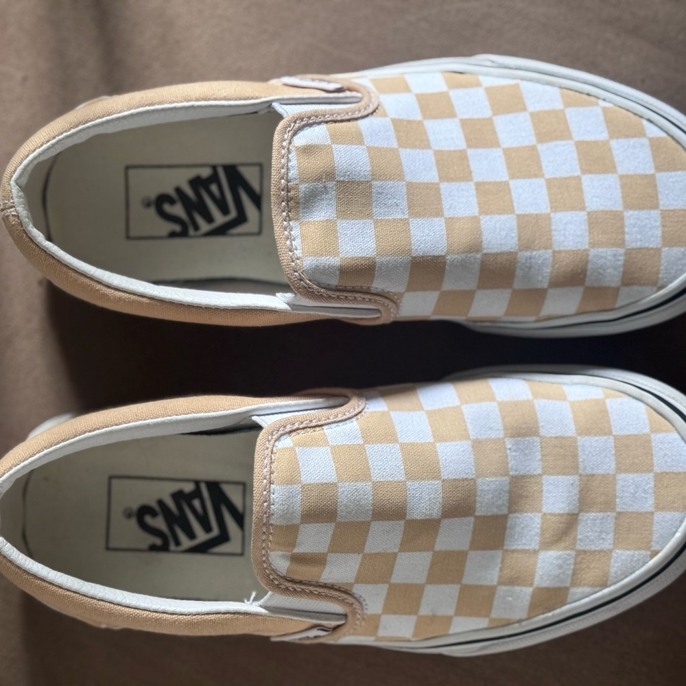Vans Checkerboard Slip-On Sneakers